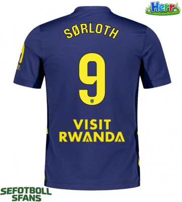Atletico Madrid Alexander Sorloth #9 Bortatröja 2025-26 Kortärmad